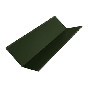 Kehlblech Stahl 0,50 mm Gruen (RAL 6010) mit 50 µm PURMAT® Beschichtung