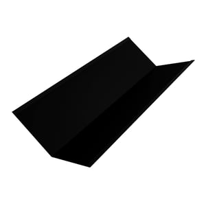 Kehlblech Stahl 0,50 mm Schwarz, 50 µm PURMAT®, Hauptansicht