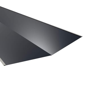 Kehlblech Anthrazitgrau RAL 7016, 0,75 mm Stahl, 60 µm Puramid Beschichtung, Hauptansicht