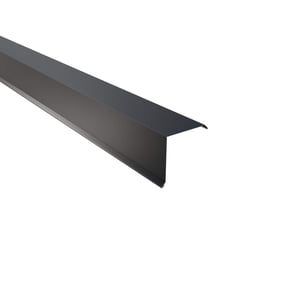 Ortgangwinkel Aluminium Anthrazitgrau RAL 7016, 0,70 mm, 25 µm Polyester, Hauptansicht