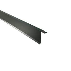 Ortgangwinkel Stehfalzprofil 33/500 Aluminium Moosgrün RAL 6005