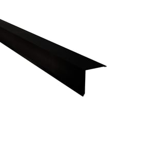 Pultabschluss Stahl 0,50 mm Schwarz Mattpolyester in Hauptansicht