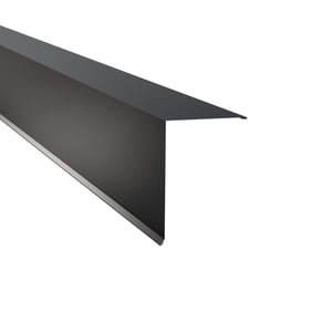 Pultabschluss Anthrazitgrau 80 Grad, Stahl 0,50 mm, Puramid Beschichtung, Hauptansicht