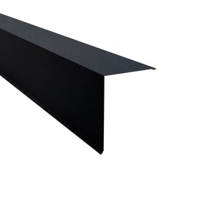 Pultabschluss aus Stahl, Anthrazitgrau RAL 7016, 0,50 mm, 80 µm Shimoco Beschichtung, Hauptansicht