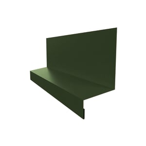 Sockelleiste Typ 1 aus grünem Stahl, 0,50 mm, mit 35 µm Mattpolyester-Beschichtung, Hauptansicht