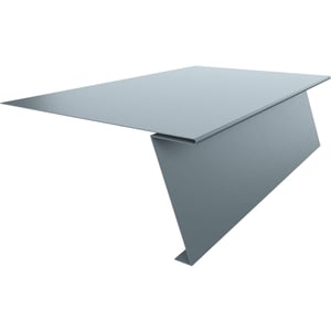 Startprofil Fehgrau (RAL 7000) aus Stahl, 0,50 mm, mit 25 µm Polyesterbeschichtung