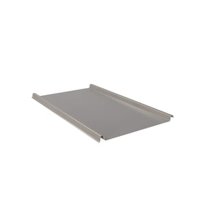 Stehfalzblech 33/500-LE Graualuminium, Stahl 0,50 mm, Hauptansicht