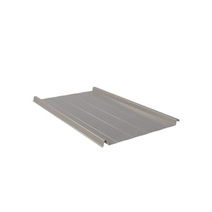 Stehfalzblech 33/500-LR, Aluminium 0,70 mm, Graualuminium RAL 9007, Hauptansicht