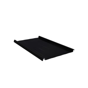 Stehfalzblech 33/500-LR, Stahl 0,50 mm, Schwarz Mattpolyester, Hauptansicht