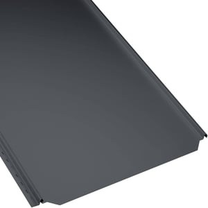 Stehfalzblech PD-510-S Flach Anthrazitgrau 0,50 mm, Hauptansicht