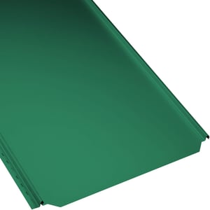 Stehfalzblech PD-510-S Flach Minzgrün, 0,50 mm Stahl, Polyester 25 µm Beschichtung, Hauptansicht