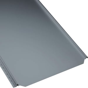 Stehfalzblech PD-510-S Flach Fehgrau, Stahl 0,50 mm, Hauptansicht