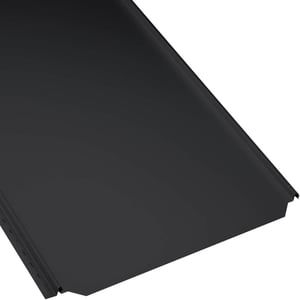 Stehfalzblech PD-510-S Flach Tiefschwarz, 0,50 mm Stahl mit 25 µm Polyesterbeschichtung, Hauptansicht