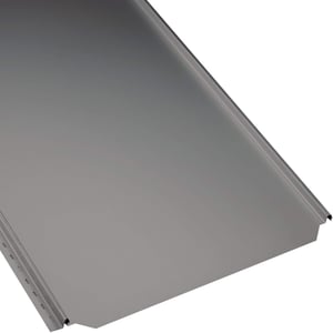 Stehfalzblech PD-510-S Flach Graualuminium, 0,50 mm Stahl, Hauptansicht