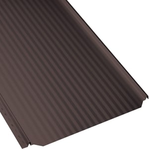 Stehfalzblech PD-510-S Mikro Schokoladenbraun (RAL 8017) 0,50 mm PURMAT® in Hauptansicht