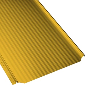 Stehfalzblech PD-510-S Mikro Rapsgelb 0,50 mm Stahl Polyesterbeschichtung Hauptansicht