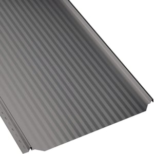 Stehfalzblech PD-510-S Mikro Graualuminium RAL 9007, 0,50 mm Stahl, 25 µm Polyester