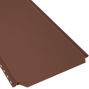 Stehfalzblech PD-510-S Ziegelrot, 0,50 mm Stahl, 50 µm PURMAT® Beschichtung, Hauptansicht