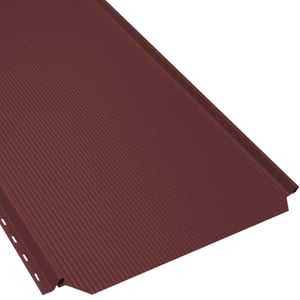 Stehfalzblech PD-510-S kirschrot, 0,50 mm Stahl, 25 µm Polyester, Hauptansicht