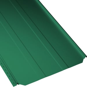 Stehfalzblech PD-510-S Trapez Minzgrün, 0,50 mm Stahl, 25 µm Polyester Beschichtung