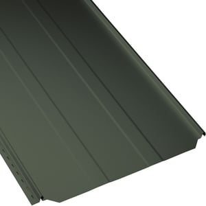 Stehfalzblech PD-510-S Trapez, gruen, 0,50 mm Stahl, 35 µm Mattpolyester, Hauptansicht