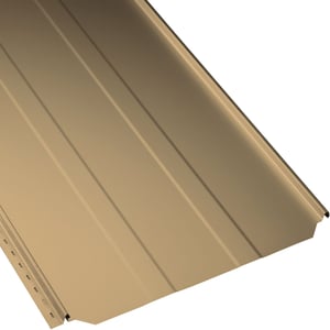 Stehfalzblech PD-510-S Trapez, sandgelb, 0,50 mm Stahl, Hauptansicht