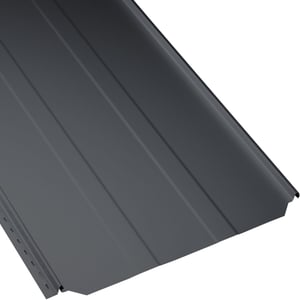Stehfalzblech PD-510-S Trapez, Graphitgrau RAL 7024, 0,50 mm Stahl, 25 µm Polyester