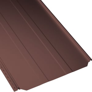Stehfalzblech PD-510-S Trapez rotbraun, 0,50 mm Stahl, Polyesterbeschichtung, Hauptansicht