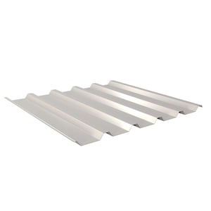 Trapezblech 35/207, Grauweiß, 0,50 mm Stahl, 25 µm Polyesterbeschichtung, Hauptansicht