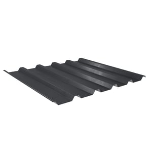 Trapezblech 35/207, dunkelgrau (RAL 7024), 0,50 mm Stahl, 35 µm Mattpolyester-Beschichtung, Hauptansicht