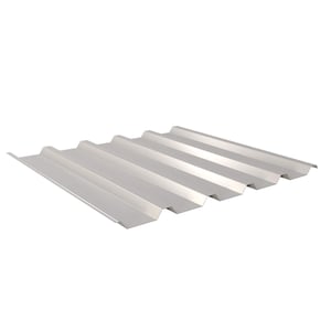 Trapezblech 35/207 Lichtgrau (RAL 7035), 0,50 mm Stahl, Hauptansicht
