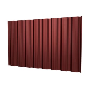 Trapezblech T18DR Rotbraun RAL 8012, 0,75 mm Stahl, 50 µm PURLAK Beschichtung, Hauptansicht