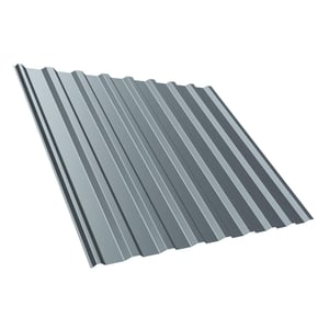 Trapezblech T20M Fenstergrau, 0,63 mm Stahl mit 200 µm HPS Ultra Beschichtung, Hauptansicht