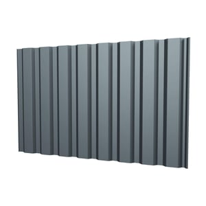 Trapezblech T20M Wand Stahl 0,63 mm Fenstergrau RAL 7040, Hauptansicht