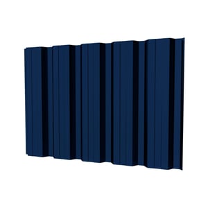 Trapezblech T35DR Wand Enzianblau RAL 5010, 0,50 mm Stahl, Polyesterbeschichtung, Hauptansicht