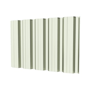 Trapezblech T35DR Wand, Grauweiß RAL 9002, 0,63 mm, Polyester 25 µm