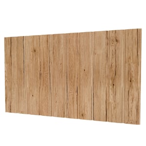 Trapezblech T7M Wand Ahorn 0,50 mm, Hauptansicht der Profilplatte mit Holzmaserung