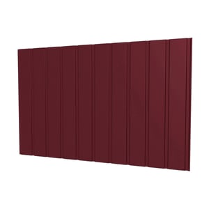 Trapezblech T7M Weinrot RAL 3005, 0,50 mm Stahl, 25 µm Polyester, Hauptansicht