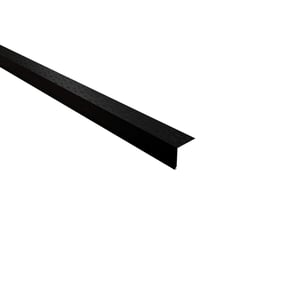 Traufenblech Tiefschwarz RAL 9005 aus Stahl 0,50 mm, 80 µm Shimoco Beschichtung, Hauptansicht