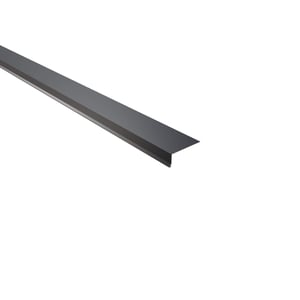 Traufenblech Anthrazitgrau 0,50 mm Puramid Beschichtung, Hauptansicht schraeg von oben