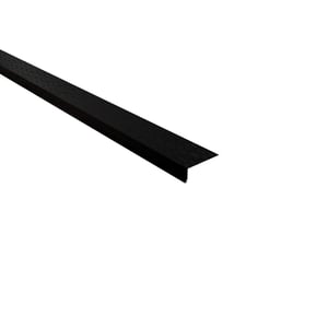 Traufenblech Tiefschwarz RAL 9005 aus Stahl 0,50 mm, 80 µm Shimoco Beschichtung, Hauptansicht