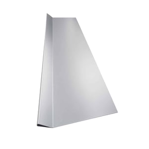 Umkanthilfe aus blankem, verzinktem Stahl, 2,00 mm stark, in dreieckiger Form, freigestellt