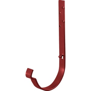 Universal Rinnenhalter aus Stahl, kirschrot, mit Polyurethan-Beschichtung, Hauptansicht
