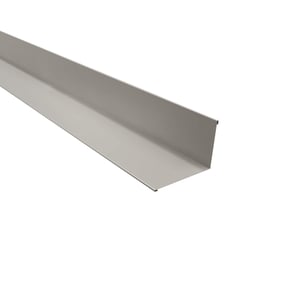 Wandanschluss Grauweiß RAL 9002 aus Stahl 0,50 mm, 25 µm Polyester, Hauptansicht