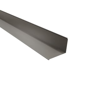 Wandanschluss Graualuminium 95 Grad, Stahl 0,50 mm, Hauptansicht