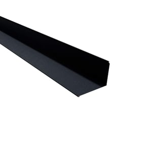 Wandanschluss Anthrazitgrau (RAL 7016) aus 0,50 mm Stahl mit 80 µm Shimoco Beschichtung, Hauptansicht
