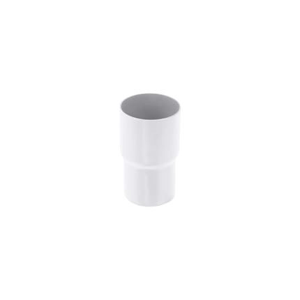 Fallrohrverbinder aus grauem PVC, Hauptansicht