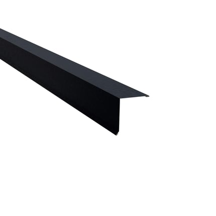 Pultabschluss aus Stahl, Anthrazitgrau RAL 7016, 0,50 mm, mit 80 µm Shimoco Beschichtung, Hauptansicht