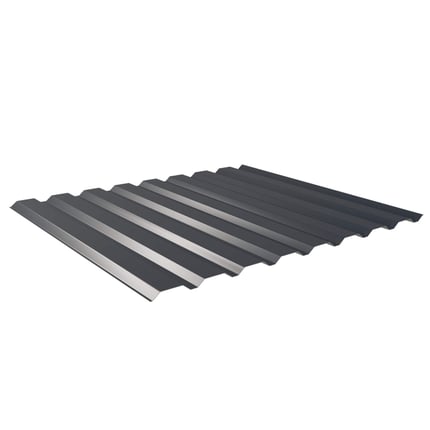 Trapezblech 20/1100 Wand, Anthrazitgrau RAL 7016, 0,50 mm Stahl, Puramid beschichtet