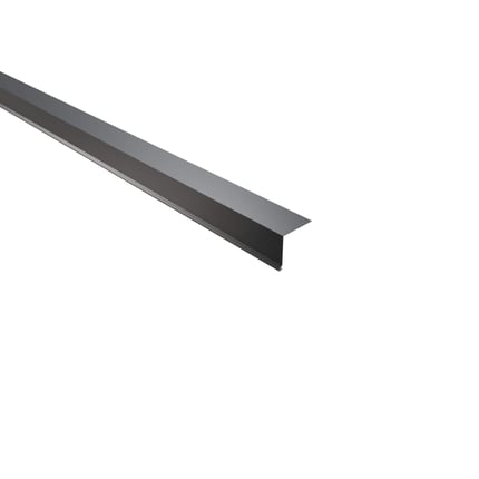 Traufenblech Anthrazitgrau RAL 7016 aus 0,50 mm Stahl mit 60 µm Puramid Beschichtung
